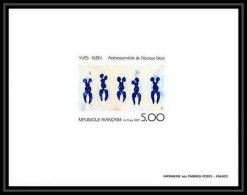 France - N°2561 Yves Klein. Anthropométrie Tableau (Painting) 1989 épreuve De Luxe / Deluxe Proof - Luxury Proofs