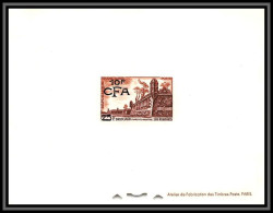 France / Cfa Reunion N°328 1042 Remparts De Brouage (château Castle) épreuve De Luxe (deluxe Proof) - Luxury Proofs