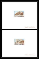 France - Service N°98 / 99 Grece Greece Egypte Egypt Unesco Sites Classés épreuve De Luxe (deluxe Proof) - Luxury Proofs