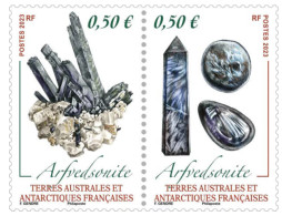 TAAF - 2024 - Timbres - Minéraux - Pierres - Arfvedsonite - MNH ** - Neuf - New - - Ongebruikt