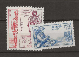 1941 MNH Réunion Yvert 175-77 Postfris** - Neufs