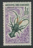 Comores:Unused Stamp Crawfish, Cancer, MNH - Crustacés