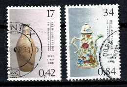 Belg. 2001 - 3008/3009, Yv 3003/3004 - Used Stamps