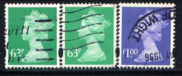 GREAT BRITAIN (MACHINS), ENGLAND, NO.'S MH235-MH237 - Inghilterra