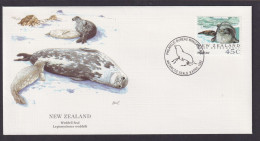 Neuseeland Ozeanien Weddelrobbe Seehund Schöner Künstler Brief - Cartas & Documentos
