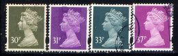 GREAT BRITAIN (MACHINS), ENGLAND, NO.'S MH259-MH262 - Inghilterra