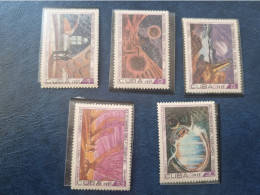 CUBA  NEUF  1975   EL  COSMOS  DEL  FUTURO  //  //  PARFAIT  ETAT  // Avec Gomme Et Charnières--à Compléter Avec Le 2c. - Unused Stamps