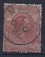 Italy 1884 / 88 Paketmarken (o) Mi.3 - Pacchi Postali