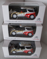 Norev Lot De 3 Citroen DS3 WRC 2013 Loeb Sordo Hirvonen 3 Pouces En Boite - Norev