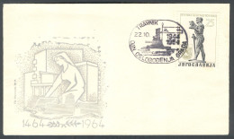 .Yugoslavia, 1964-10-22, Bosnia, Travnik, Liberation Of The City In WWII, Special Postmark & Cover - Other & Unclassified