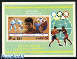 Ajman 1971 Olympic Games, Boxing S/s, Mint NH, Sport - Boxing - Olympic Games - Boksen