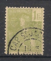 INDOCHINE - 1904-06 - N°YT. 37 - Type Grasset 1f Olive - Oblitéré / Used - Used Stamps