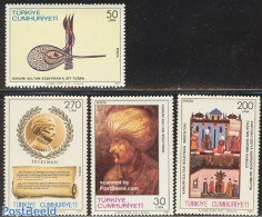 Türkiye 1987 Suleyman II 4v, Mint NH - Andere & Zonder Classificatie