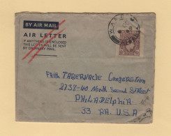 Nigeria - Warry - 1949 - Destination USA - Nigeria (...-1960)