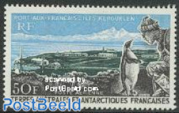 French Antarctic Territory 1968 Definitive, Penguin 1v, Mint NH, Nature - Birds - Penguins - Nuevos
