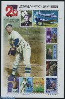 Japan 2000 20th Century (8) 10v M/s, Mint NH, Nature - Performance Art - Sport - Transport - Birds - Film - Baseball -.. - Ongebruikt