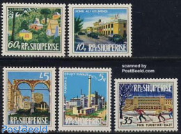 Albania 1974 Definitives 5v, Mint NH, Various - Tourism - Albanie