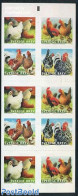 Sweden 2012 Chicken Foil Booklet, Mint NH, Nature - Animals (others & Mixed) - Birds - Poultry - Stamp Booklets - Unused Stamps