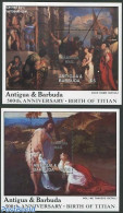 Barbuda 1988 Titian 2 S/s, Mint NH, Art - Paintings - Barbuda (...-1981)