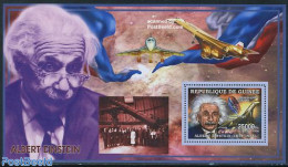 Guinea, Republic 2006 Albert Einstein S/s, Mint NH, Science - Transport - Physicians - Concorde - Physik