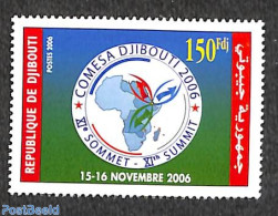 Djibouti 2006 COMESA 1v, Mint NH, Various - Maps - Geographie