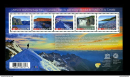 Canada 2014 UNESCO World Heritage Sites, Fossil Found Sites, MNH - Protezione Dell'Ambiente & Clima