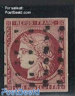 France 1849 1Fr, Used, Used - Gebraucht