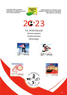 CHIPRE TURCO NORTHERN TURKISH CYPRUS ZYPERN 2023 Anniversaries BROCHURE Nº 321 - Other & Unclassified