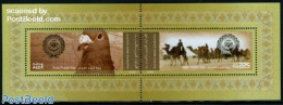 United Arab Emirates 2008 Arab Postal Day S/s, Mint NH, Nature - Various - Birds - Camels - Post - Joint Issues - Maps - Post