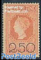 Netherlands 1920 2.50 On 10G, Stamp Out Of Set, Mint NH - Neufs