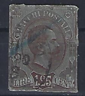 Italy 1884 / 88 Pacchi Ausgeschnitten  (o) - Paketmarken