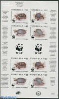 Venezuela 1992 WWF, Turtles M/s Imperforated, Mint NH, Nature - Reptiles - Turtles - World Wildlife Fund (WWF) - Venezuela