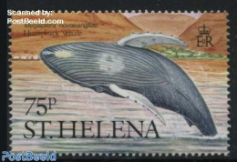 Saint Helena 1987 Whale 1v (from S/s), Mint NH, Nature - Sea Mammals - Sainte-Hélène