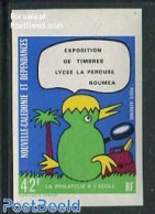 New Caledonia 1976 Philately At School 1v, Imperforated, Mint NH, Science - Education - Philately - Nuevos