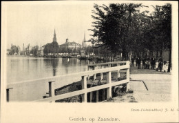 CPA Zaandam Zaanstad Nordholland, Straße, Brücke - Other & Unclassified