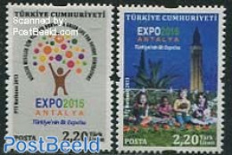 Türkiye 2013 Expo 2016 Antalya 2v, Mint NH, Various - World Expositions - Other & Unclassified