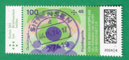 BRD 2024   Mi.Nr. 3812 , Flüchtlingshilfe - Nassklebend - Gestempelt / Fine Used / (o) - Usati