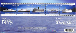 Canada 2023 Ferry Boats S/s, Mint NH, Transport - Ships And Boats - Ungebraucht