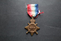 Médaille  ANGLAISE  SILVER STAR  Attribuée - 1914-18