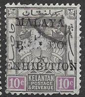 Kelantan 1922 Used With Faults (no Thins, See Scan For Perfs) 90 Euros - Kelantan