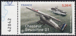 FRANCE  2022 -  Chasseur Dewoitine D1 - Issu De La Feuille De 12 Timbres - YT PA 92 Neuf ** - 1960-.... Mint/hinged