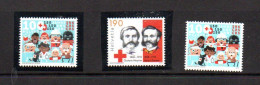 RED CROSS - SWITZERLAND - SELECTION OF 3 MINT NEVER HINGED SG £16.75 - Cruz Roja