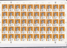 UNO  WIEN  44, Bogen (10x5), Postfrisch **, Zukunft Für Flüchtlinge, 1984 - Unused Stamps