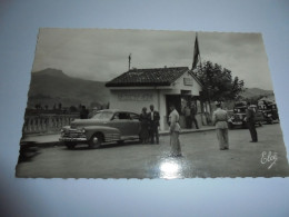 HENDAYE Poste Frontière Douane Douanier Chez Simon Automobile Old Timer Animée PK CPA Carte Postale Post Kaart - Hendaye