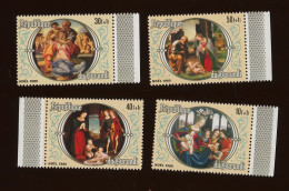 1980 Noël. Kerst.+ 1 F.  869/872.  **. Sc B.87/90 **. Postfrich. MNH.  Perf - Ongebruikt