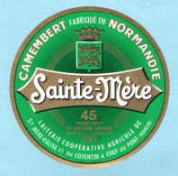 Fromage - Camembert Sainte-Mère - Camembert Fabriqué En Normandie - état Neuf - Fromage