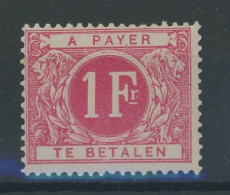 Taxe 10 **. (Mi.7). Postfris. Sans Charnière. Cote 83,-€ - Stamps