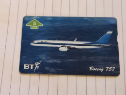 United Kingdom-(BTG-728)-EL AL/Boeing 757-(712)-(605F25031)(tirage-1.000)-cataloge-6.00£-mint - BT Emissioni Generali