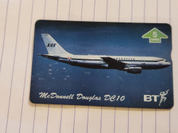 United Kingdom-(BTG-729)-SAS/McDonnell Douglas DC10-(713)-(605F24219)(tirage-1.000)-cataloge-6.00£-mint - BT Emissions Générales