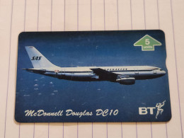 United Kingdom-(BTG-729)-SAS/McDonnell Douglas DC10-(715)-(605F27632)(tirage-1.000)-cataloge-6.00£-mint - BT Emissioni Generali